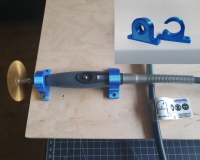 Halterung für Dremel   225 Biegsame Welle