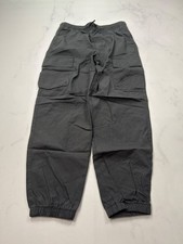 Old Navy Baggy Cargo Pants Black 2010s Baggy - Boys XL