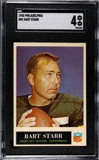 1965 Philadelphia BART STARR #81 SGC 4