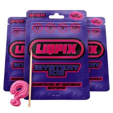 Liqpix Intense Aroma Toothpicks 3x30 Count Mystery Ice Flavor 90 Count
