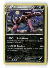 Krookodile 66/108 R Dark Explorers Pokemon Reverse Holo LP