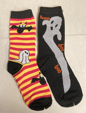 2 Pr of Women Halloween Socks Size 9-11 Lot 22