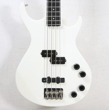 Kramer DMZ 5000 WHITE 1980 Aluminum Neck 4-String Bass Guitar USA - MUST SEE!