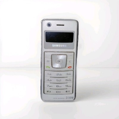 Samsung SGH F300 Ultra Music White Phone 2G Known To Work As Of 1.5 Yrs Ago 