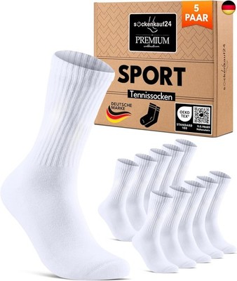 sockenkauf24 Sportsocken Herren Socken Damen Tennissocken Gepolstert