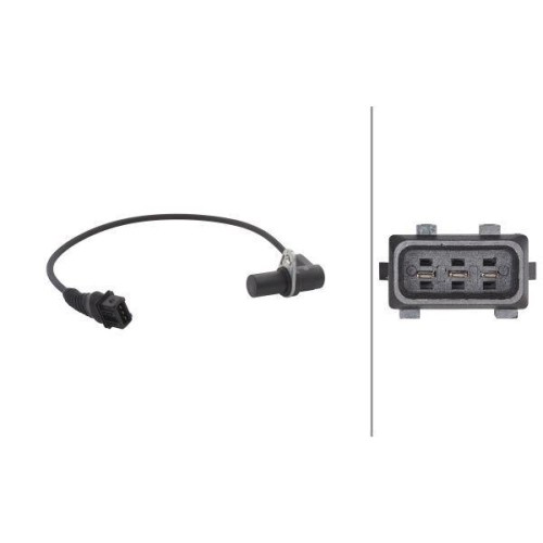 HELLA Nockenwellenpositionssensor 6PU 009 168-631 – 3-polig, Hallsensor, Kabellänge 385 Mm – Für BMW & Land Rover