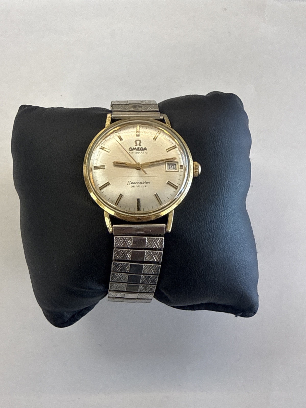 Vtg. Omega Seamaster De Ville 14k