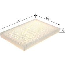 Bosch 1 987 435 105 Filter Innenraumluft für AUDI A4 A5 A6 A7 Q5 Q7 8W2 8WC B9