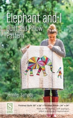 Jennifer Sampou Elephant and I - Quilt and Pillow Pattern (General merchandise)
