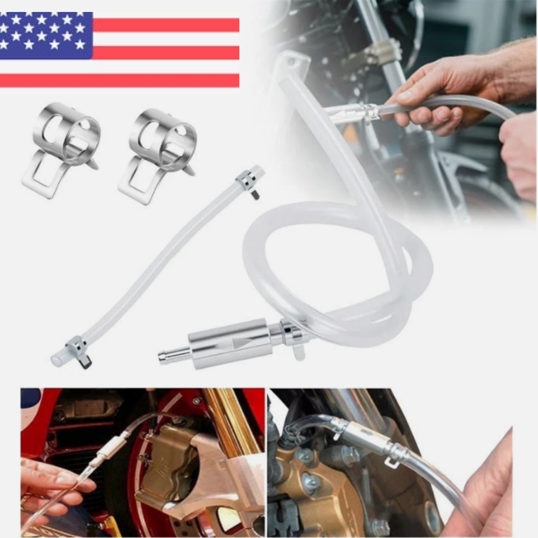One-Way Valve Clutch Brake Bleeder Hose Kit for Motorcycle and Car-image