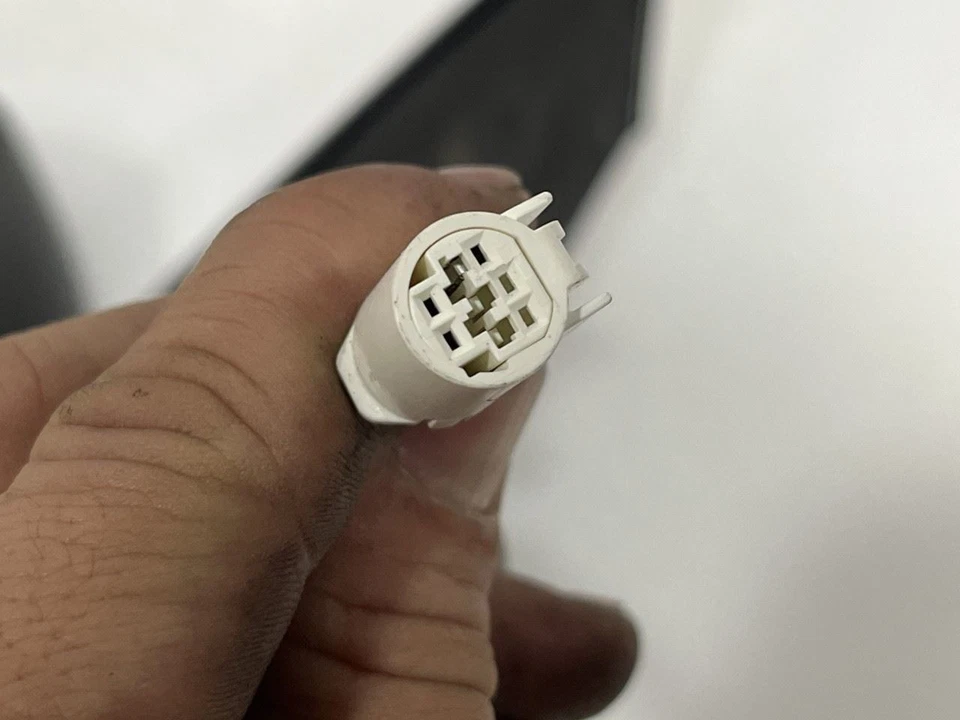 2008 TOYOTA PRIUS LEFT DRIVER SIDE VIEW DOOR MIRROR NON-HEATED SPECTRA BLUE 8M6 - Image 4 of 4