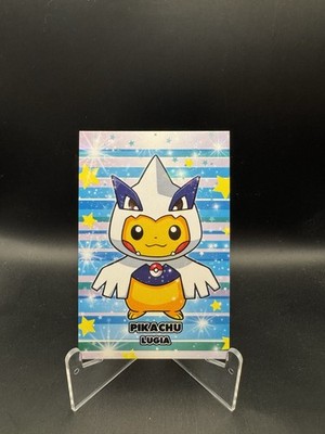 Pokémon Poncho Pikachu Lugia Database Christmas Set Cracked Ice Holo Peru 