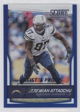 2016 Score Jumbo Artist's Proof 18/50 Jeremiah Attaochu #269 0q3