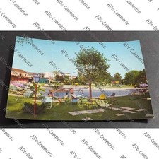 Cartolina Abano Terme - Hotel Mioni Pezzato - Piscina Termale