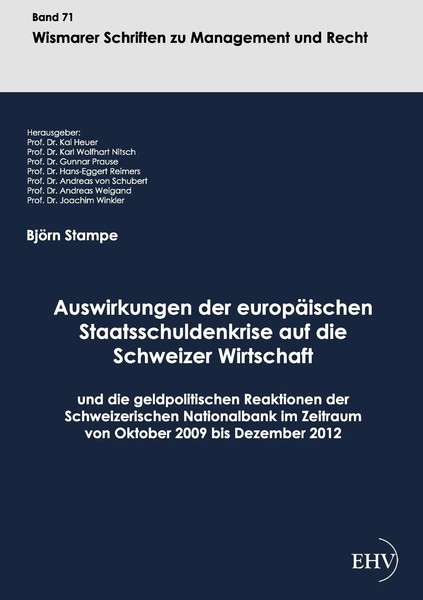 BjöRn Stampe | Auswirkungen Der EuropäIschen Staatsschuldenkrise Auf Die...-image