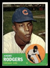 1963 Topps Andre Rodgers #193 VG Chicago Cubs