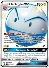 Electrode GX - SV57/SV94 - Pokemon Hidden Fates Sun & Moon Shiny Rare Card NM on eBay
