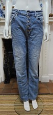 Reformation Women's Jeans W 31 in Blue Cotton with Lyocell Modal Straight