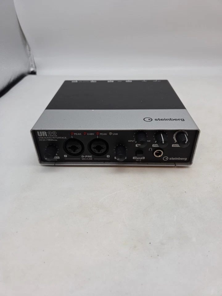 Steinberg UR22 USB Audio Interface NUR EINHEIT! - EINSCHALTEN - LESEN