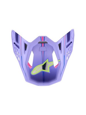 Alpinestars 8981125-3144-TU Visor for S-M10 ECE Youth Helmets - Purple/Pink F...
