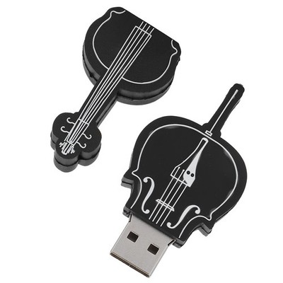 Flash Drive Cartoon CelloShaped For Data Storage And Sharing For Wi
