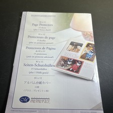 Creative Memories 8.5x11 Page Protectors 16 Sheets/32 Pages NEW SEALED