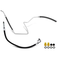 2x Power Steering Pressure&Return Line Hose Assembly for Chevrolet Trailblazer