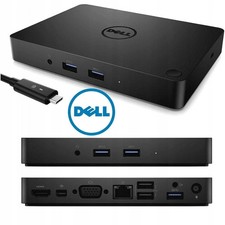 Dell WD15 USB-C Docking Station K17A001 HDMI DisplayPort VGA w/ 130W AC Adapter