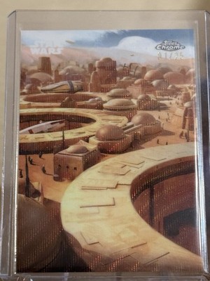 2025 Topps Star Wars Hyperspace Art Of Tatooine Mos Espa #AOT-5 01/25