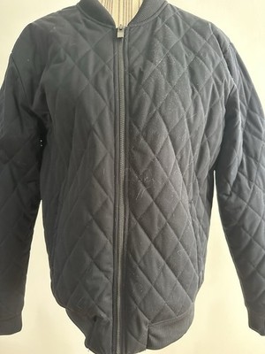 Herren Stepp-Jacke Bomberjacke von Zara Men Gr. XL blau