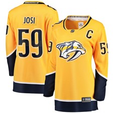 Women's Fanatics Roman Josi Gold Nashville Predators Home Breakaway Player