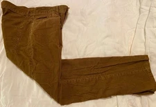 Vintage Mens Corduroy JCP Rust Colored Pants 38”x34”