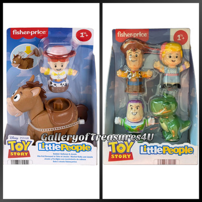 Little People Toy Story Jessie Bullseye Woody Rex Bo Peep Buzz Light Year