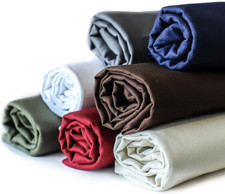 Canvas Fabric by the Yard, 59'' Wide, 10Oz Premium Natural Cotton Duck Canvas Fa