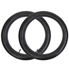 2 Pack of 3.25/3.50-16 90/100-16 Inner Tube with Straight Stem