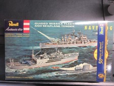 REVELL 1/483 GUIDED MISSILE FLEET AND SEAPLAN...