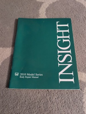 2010 Honda Insight Body Repair Manual OEM Shop