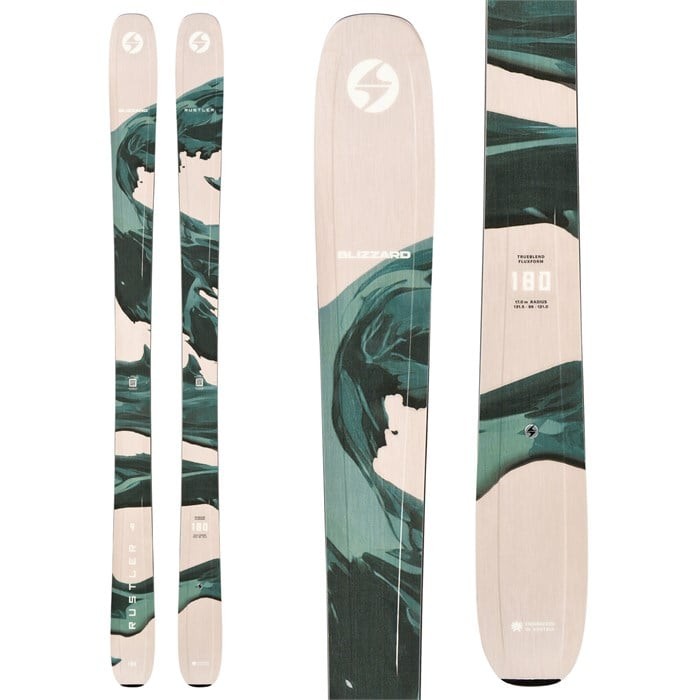 BRAND NEW! 2026 BLIZZARD RUSTLER 9 SKIS 180cm w/ATOMIC STRIVE 12GW