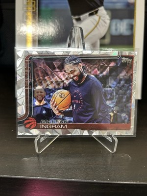 2025 Topps Basketball Brandon Ingram Diamante Refractor Hanger Exclusive Raptors
