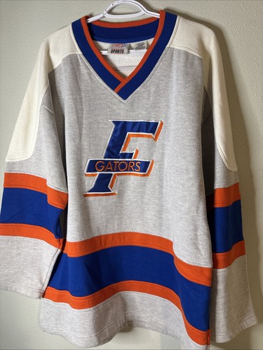 Vintage Simply For Sports Florida Alligatoren Hockey Strickpullover super gepflegt - Bild 1 von 5