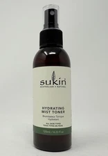 Sukin Australian Natural Hydrating Mist Toner 125ml/4.23 fl oz New