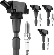 Hyundai Kia Coil Pack 4pc UF764 Iridium Spark Plug
