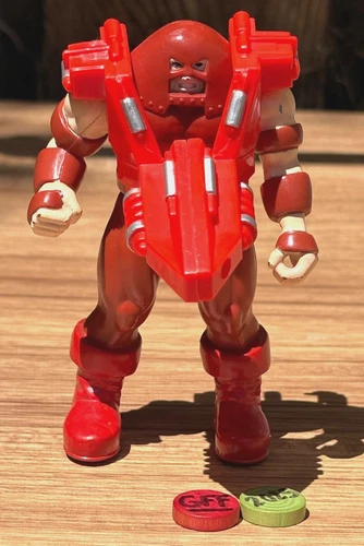 VTG-1991 Uncanny X-Men Juggernaut Power Punch Marvel Action Figure-GDJ-A-394