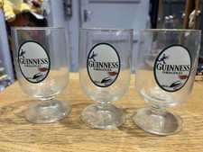 Guinness Original Glass Half Pint by Gilroy SET OF 3 Genuine Irish Toucan