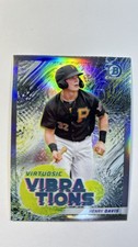 2022 Bowman Henry Davis Virtuosic Vibrations Chrome #VV-8 Pittsburgh Pirates