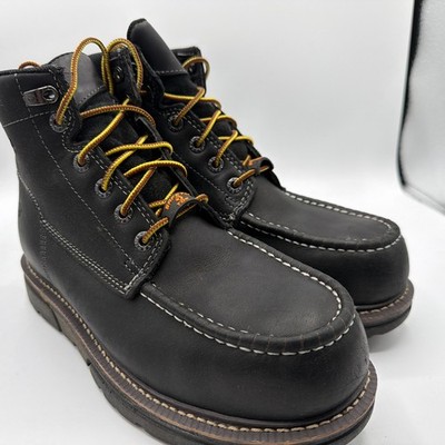 Wolverine I-90 DuraShocks Moc-Toe CarbonMax 6'' Work Boot Size 8m (q953)