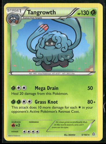 Tangrowth 5/160 2015 Primal Clash Pokemon