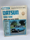 <!--F#f_0-->Datsun 1000-1200 Hardcover Gregorys Service And Repair Manual Very Used<!--F/-->