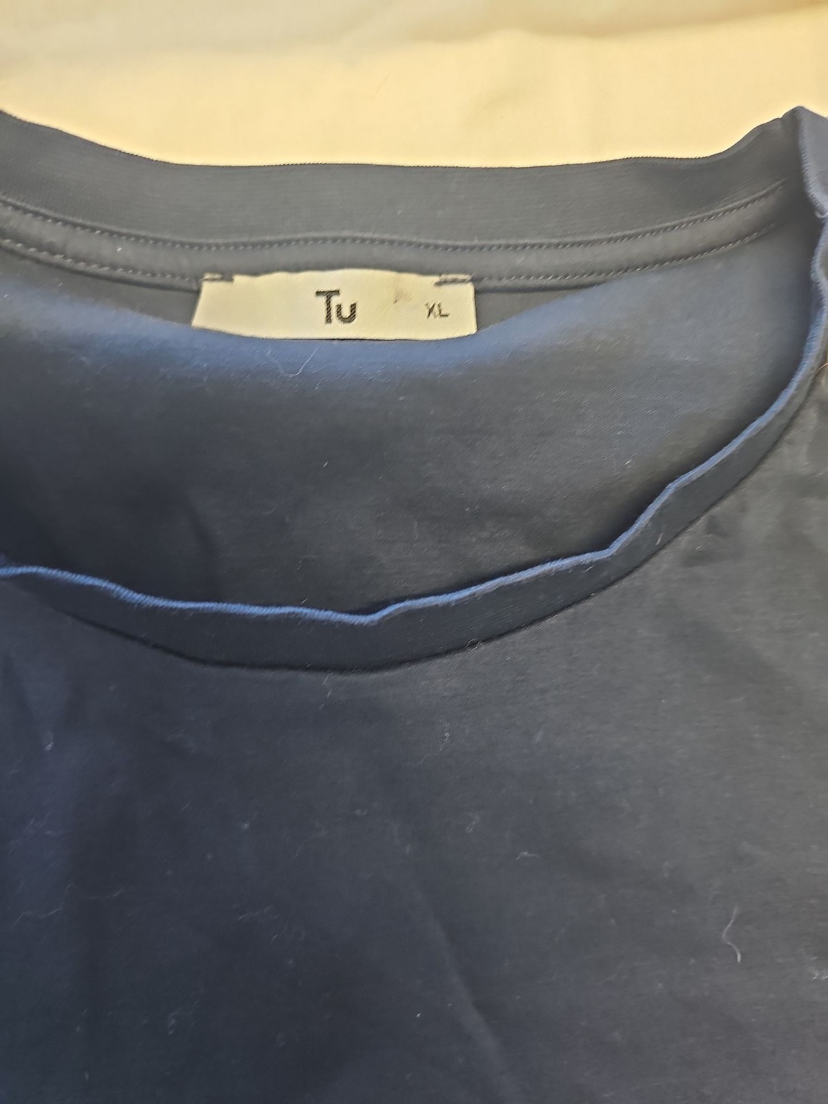 Tu Navy Blue Essential Cotton T-Shirt xl NN1010 image 2