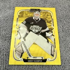 Upper Deck 2025-26 O-Pee-Chee Platinum #117 Darcy Kuemper (Kings) Neon Yellow